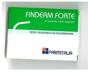 FINDERM FORTE CAPSULE MOLLI VAGINALI CONFEZIONE DA 6 PEZZI - farmasorriso.com