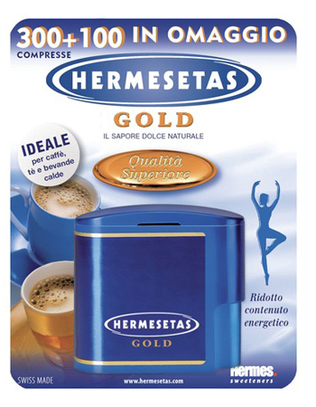 HERMESETAS GOLD 300+100 COMPRESSE 20 G - farmasorriso.com