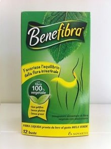 BENEFIBRA LIQUIDA 12 BUSTE X 60 ML - farmasorriso.com