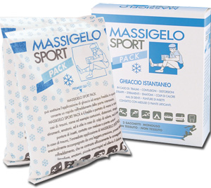 GHIACCIO ISTANTANEO MASSIGELO SPORT PACK 2 BUSTE - farmasorriso.com