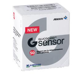 STRISCE MISURAZIONE GLICEMIA GLUCOCARD G SENSOR 50 PEZZI - farmasorriso.com