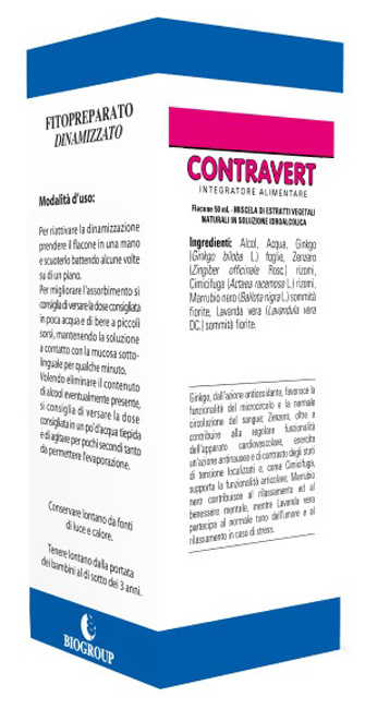 CONTRAVERT 50 ML SOLUZIONE IDROALCOLICA - farmasorriso.com