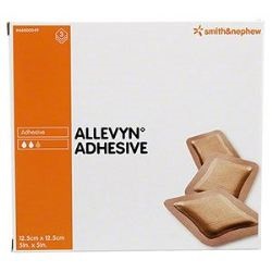 MEDICAZIONE IDROCELLULARE ADESIVA STERILE ALLEVYN ADHESIVE ALTAMENTE ASSORBENTE IN SCHIUMA DI POLIURETANO A STRUTTURA TRISTRATIFICATA 12,5X12,5CM 3 PEZZI - farmasorriso.com