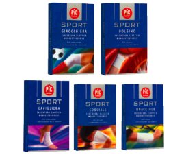 POLSINO PIC SPORT PER POLSO ELASTICO MONO ESTENSIBILE PER FISSARE STABILIZZARE E CONTENERE LE ARTICOLAZIONI MISURA SMALL - farmasorriso.com