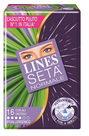 LINES SETA NORMALE CON ALI X 16 - farmasorriso.com