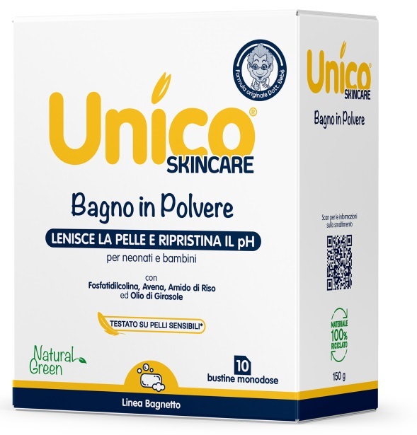 UNICO BAGNO NEON BAMBINI 10 BUSTINE 15 G - farmasorriso.com