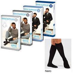 MAN SUPPORT 18 COTONE GAMBALETTO 18 NERO 5 - farmasorriso.com