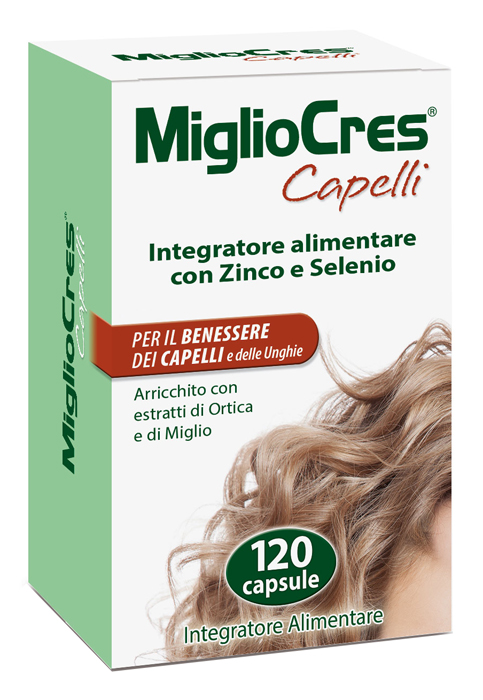 MIGLIOCRES 120 CAPSULE - farmasorriso.com