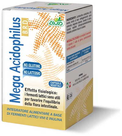 MEGA ACIDOPHILUS 75 CAPSULE MIRABILIS - farmasorriso.com
