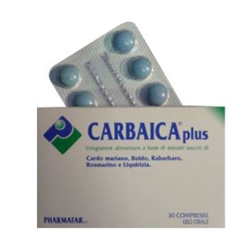 CARBAICA PLUS 30 COMPRESSE - farmasorriso.com
