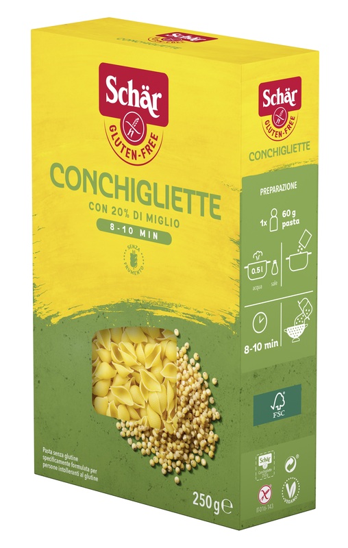 SCHAR CONCHIGLIETTE 250 G - farmasorriso.com