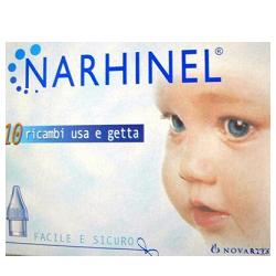 RICARICA USA E GETTA PER ASPIRATORE NASALE NARHINEL 10 PEZZI - farmasorriso.com