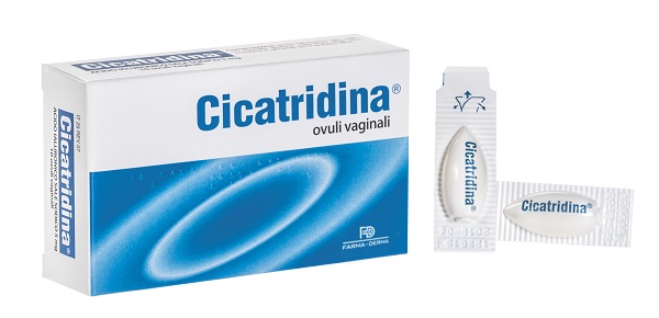 OVULI VAGINALI CICATRIDINA 10 PEZZI - farmasorriso.com
