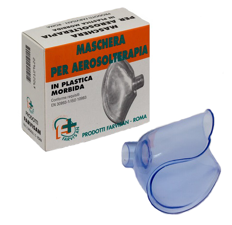 MASCHERA MORBIDA. RICAMBIO PER AEROSOLTERAPIA - farmasorriso.com