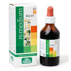 REMEDIUM 01 RELAX GOCCE 100 ML - farmasorriso.com