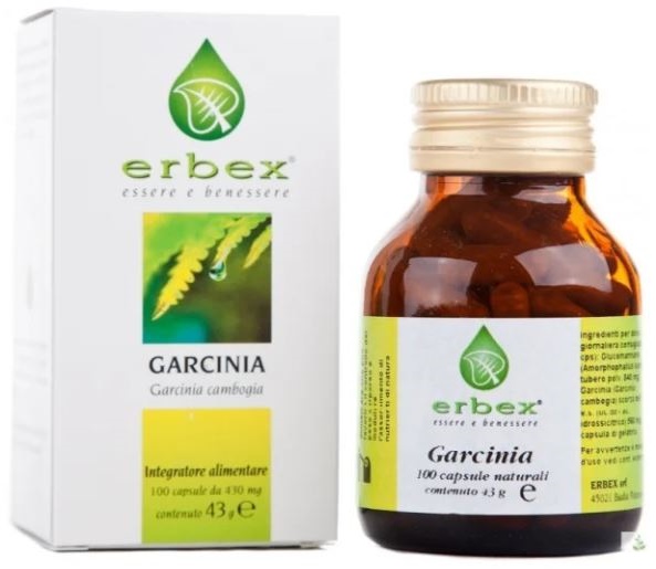 GARCINIA 100 CAPSULE 430MG - farmasorriso.com