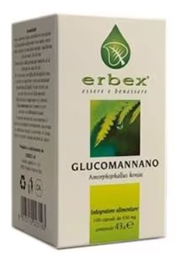 GLUCOMANNANO 100 CAPSULE 430MG - farmasorriso.com