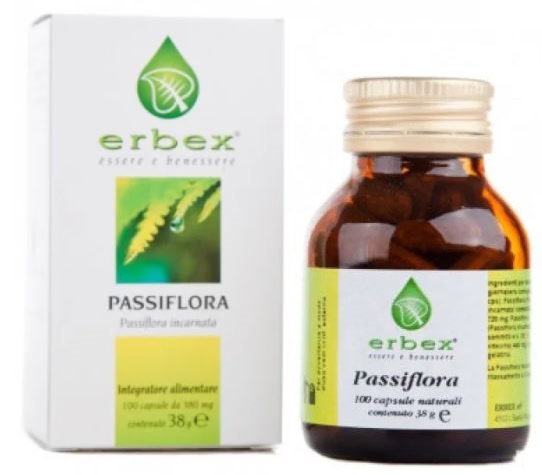 PASSIFLORA 100 CAPSULE 380MG - farmasorriso.com