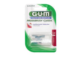 GUM PROXABRUSH CLASSIC 612 SCOVOLINO INTERDENTALE 8 PEZZI - farmasorriso.com