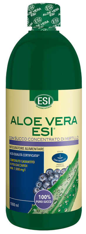 ESI ALOE VERA SUCCO MIRTILLO 1000 ML - farmasorriso.com