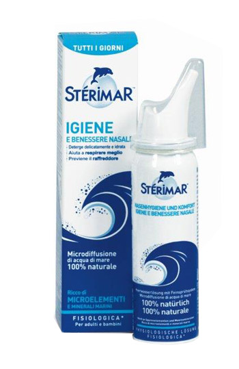 STERIMAR IGIENE E BENESSERE NASALE SPRAY 50 ML - farmasorriso.com