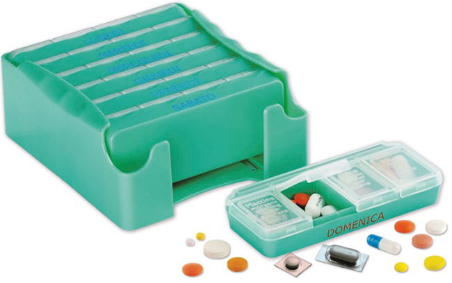 PILLOLIERA PILLOLBOX CONTENITORE 7GIORNI MADE IN ITALY - farmasorriso.com