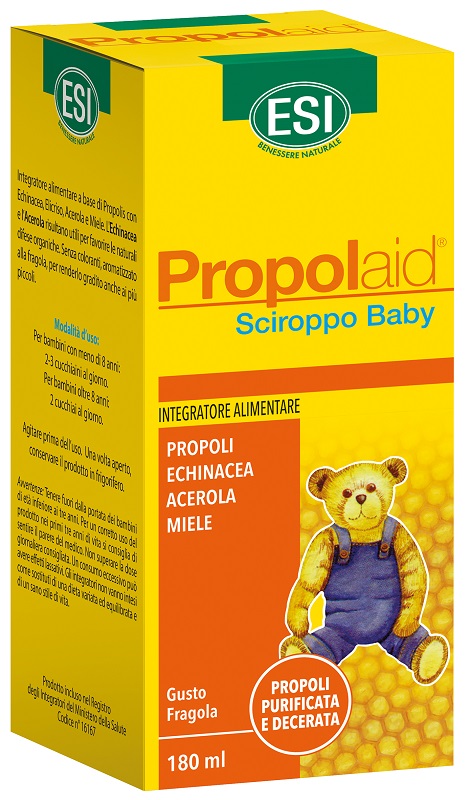 ESI PROPOLAID PROPOLBABY SCIROPPO 180 ML - farmasorriso.com