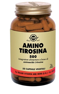 AMINO TIROSINA 500 50 CAPSULE VEGETALI - farmasorriso.com