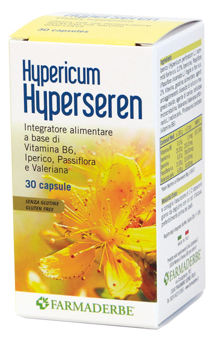 HYPERICUM HYPERSEREN 30 CAPSULE - farmasorriso.com