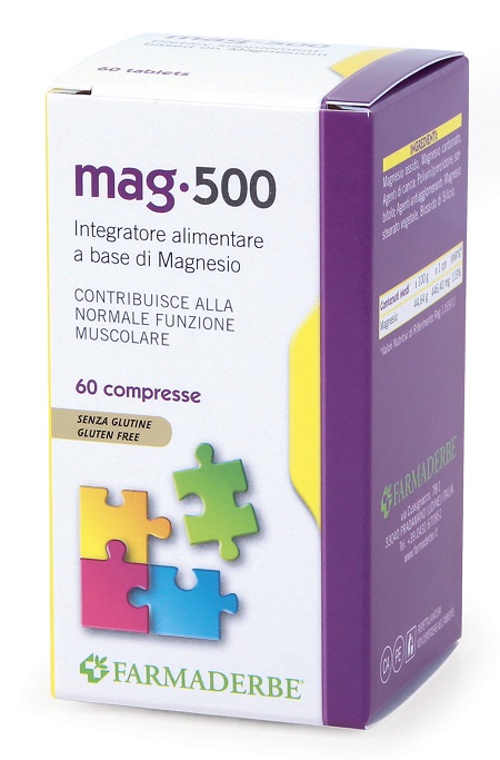 MAG 500 60 COMPRESSE - farmasorriso.com