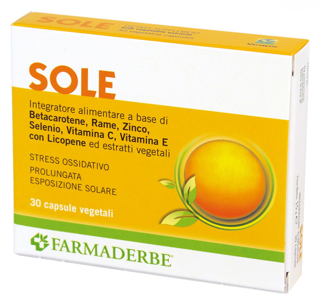 SOLE 30 CAPSULE - farmasorriso.com