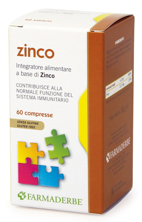 ZINCO 60 COMPRESSE - farmasorriso.com
