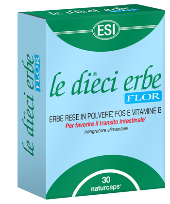 ESI LE DIECI ERBE FLOR 30 CAPSULE - farmasorriso.com