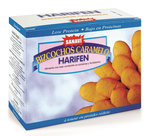 HARIFEN BISCOTTI CARAMELLO 125 G - farmasorriso.com