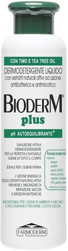 BIODERM PLUS ANTIBATTERICO 500 ML - farmasorriso.com