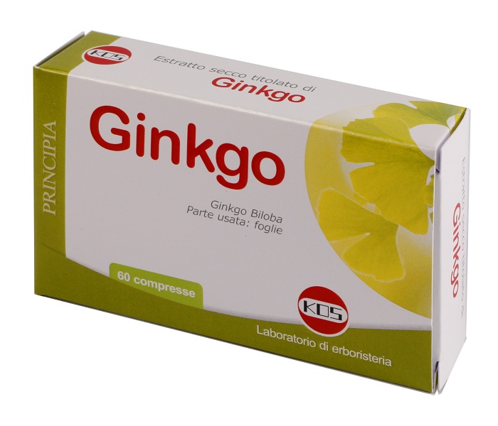 GINKGO BILOBA ESTRATTO SECCO 60 COMPRESSE - farmasorriso.com