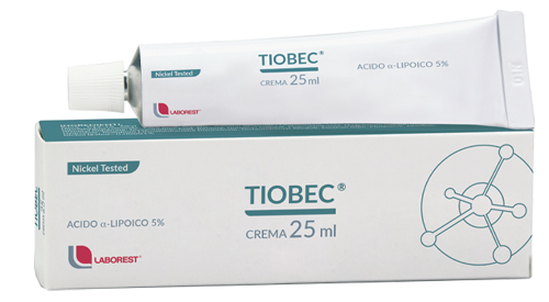 TIOBEC CREMA ACIDO LIPOICO 5% 25 ML - farmasorriso.com