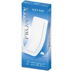 GARZA COMPRESSA PRONTEX SOFT PAD 10X25 CM 2 PEZZI - farmasorriso.com