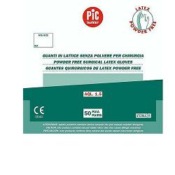 GUANTO PIC CHIRURGICO IN LATTICE STERILE SENZA POLVERE MISURA 7 - farmasorriso.com