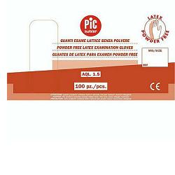 GUANTO PER ESPLORAZIONE PIC SENZA POLVERE MISURA S 100 PEZZI - farmasorriso.com