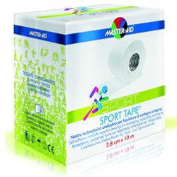 NASTRO AUTOADESIVO ANELASTICO PER FASCIATURE DI SOSTEGNO E TAPING MASTER-AID SPORT 3,8X10 - farmasorriso.com