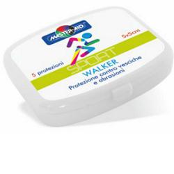 PROTEZIONE TALLONE VESCICHE E ABRASIONI MASTER-AID SPORT WALKER 5X5 5 PEZZI - farmasorriso.com
