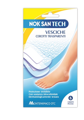 NOK SAN TECH CEROTTO VESCICALE PICCOLO 6 PEZZI - farmasorriso.com