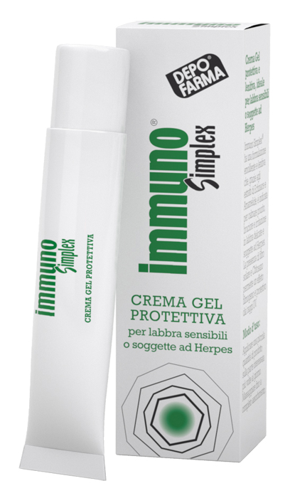 IMMUNO SIMPLEX CREMA GEL PROTETTIVA LABBRA 8 ML - farmasorriso.com