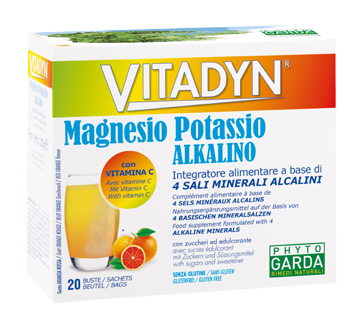 VITADYN MAGNESIO POTASSIO ALKALINO 20 BUSTINE - farmasorriso.com