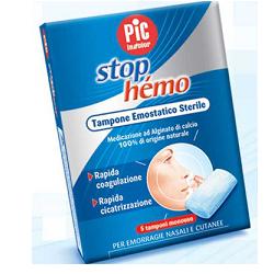 TAMPONE EMOSTATICO STERILE STOP HEMO 5BUSTE - farmasorriso.com
