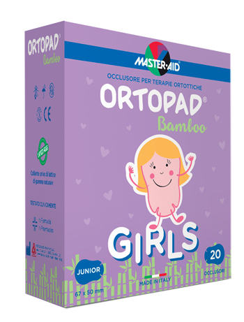 CEROTTO OCULARE PER ORTOTTICA ORTOPAD GIRLS JUNIOR 5X6,7 20 PEZZI - farmasorriso.com