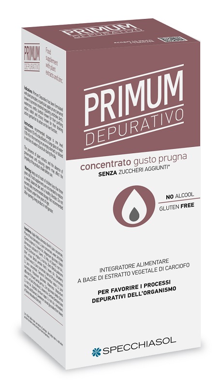 PRIMUM DEPURATIVO PRUGNA 250 ML - farmasorriso.com