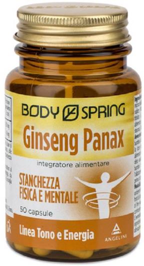 BODY SPRING GINSENG 50 CAPSULE - farmasorriso.com
