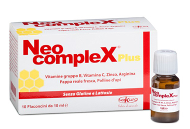NEOCOMPLEX PLUS 10 FLACONCINI MONODOSE 10 ML - farmasorriso.com